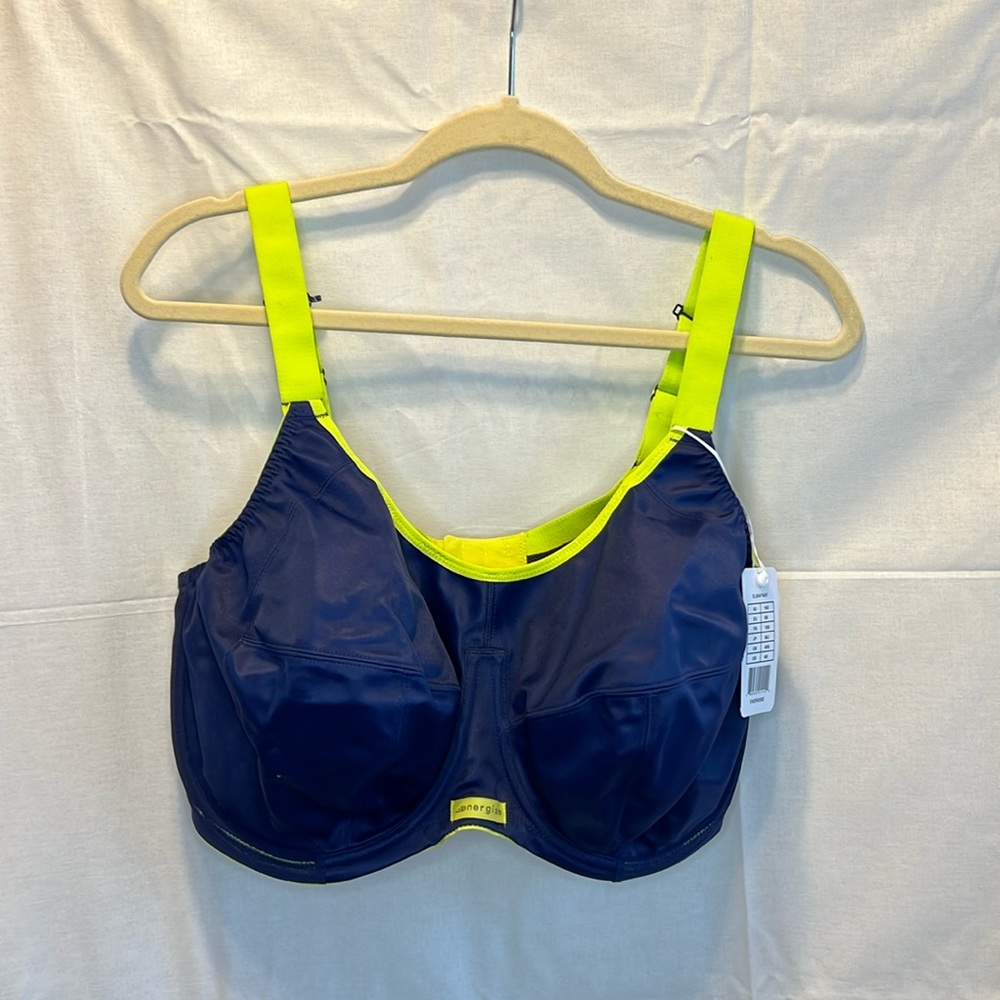 Elomi Energise Underwire Sports Bra Size UK 40G NWT